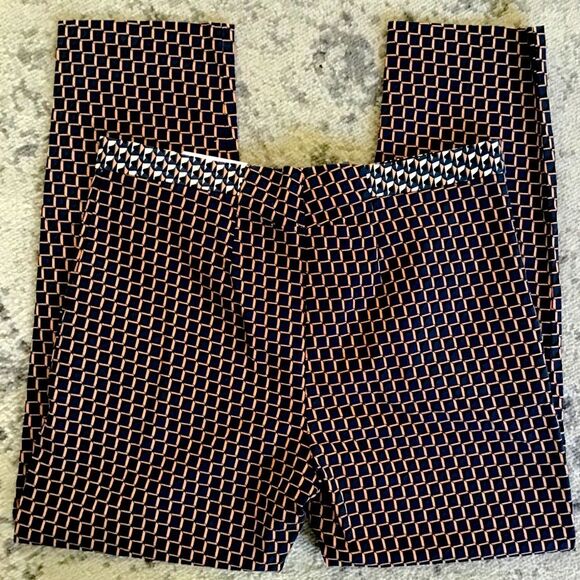 NWT Topshop Pants Cigarette Print Trousers Pants Size 6 - Picture 4 of 5